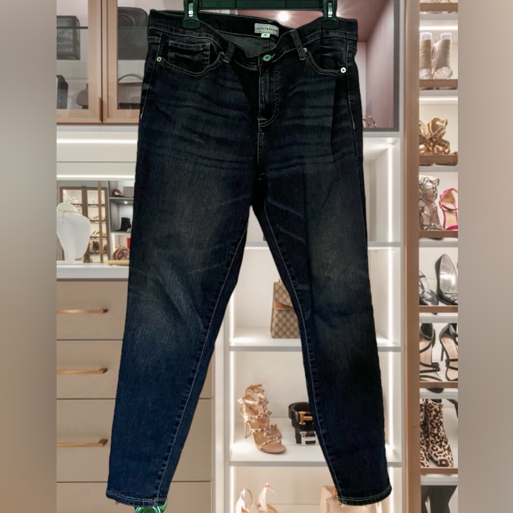 Lucky Jeans Size 32 / Size 14 Skinny Ankle Jeans blue